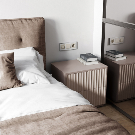 Диммер (айвори матовый) W1142062 Werkel 