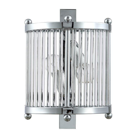 Бра Crystal Lux TADEO AP2 CHROME/TRANSPARENTE 