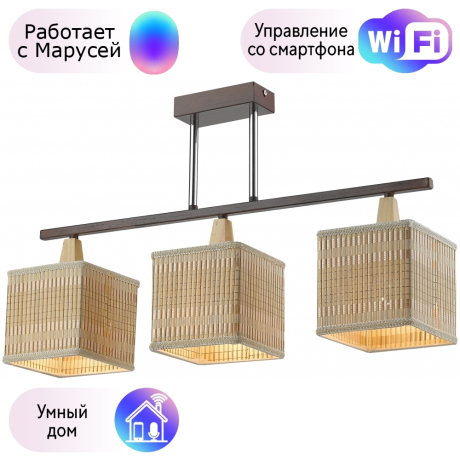 Люстра потолочная Velante 266 с Марусей 266-127-03-M 