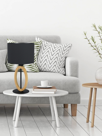 Настольная лампа декоративная Eglo Basildon 1 43569 