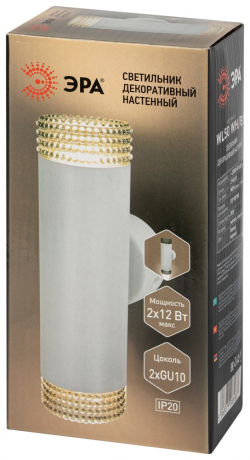 Бра Эра WL50 WH/BK Б0061196