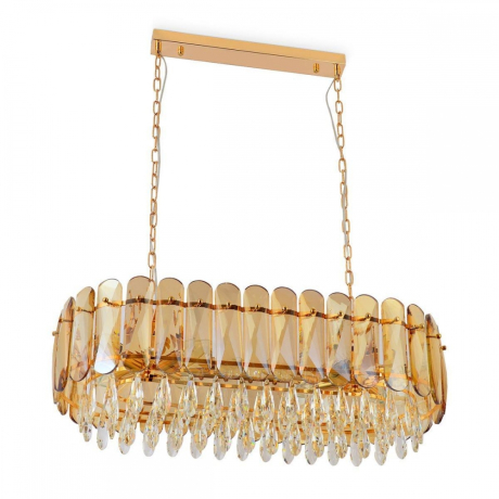 Подвесная люстра Ambrella light TR5074/8 GD/TI/CL 