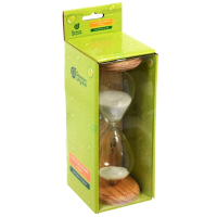 Нарушена упаковка!  <297055> Часы песочные ''Люкс'' 6,5х9х19,5 см для бани и сауны  18035