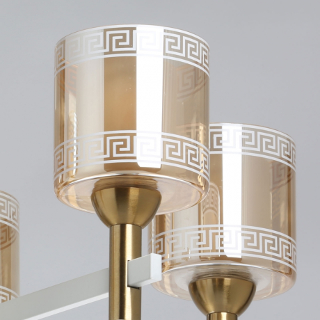 Подвесная люстра со светодиодными лампочками E27, комплект от Lustrof. №520367-674099 