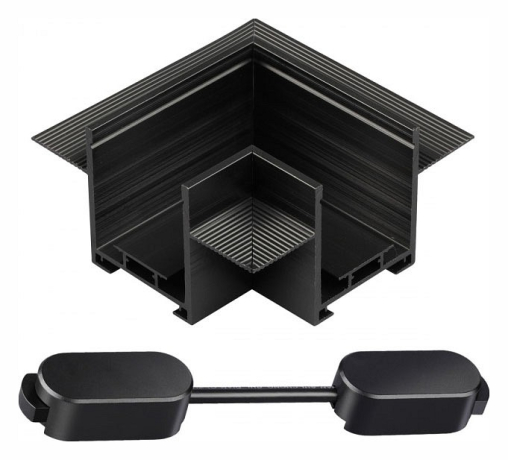 Соединитель угловой L-образный для треков встраиваемых Novotech EASY 135274