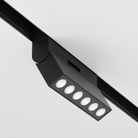 Трековый светильник 12W 3000К для магнитного шинопровода Maytoni Technical Points rot TR033-4-12W3K-M-DS-B 