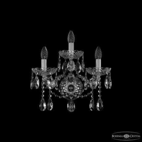 Бра 1413B/2+1/165/XL Ni Bohemia Ivele Crystal 