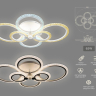 Потолочная светодиодная люстра с пультом ДУ (инфракрасный) Ambrella light Acrylica FA4065 