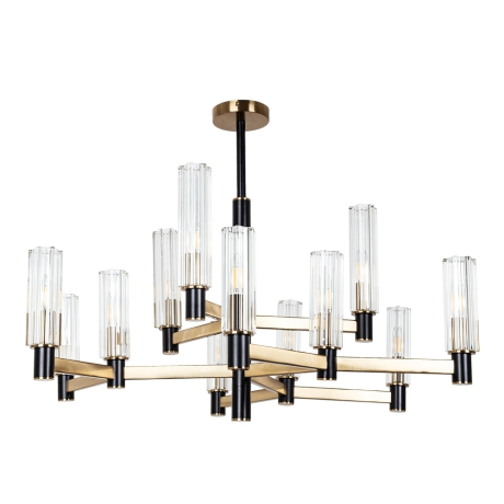 Люстра на штанге со светодиодными лампочками E14 , комплект от Lustrof. №315268-622967 