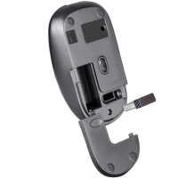 Мышь беспроводная DEFENDER Wave MM-995, USB, 3 кнопки + 1 колесо-кнопка, оптическая, черная, 52995 (513824)