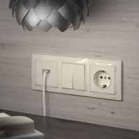 Рамка на 3 поста (слоновая кость, basic) Werkel W0032003