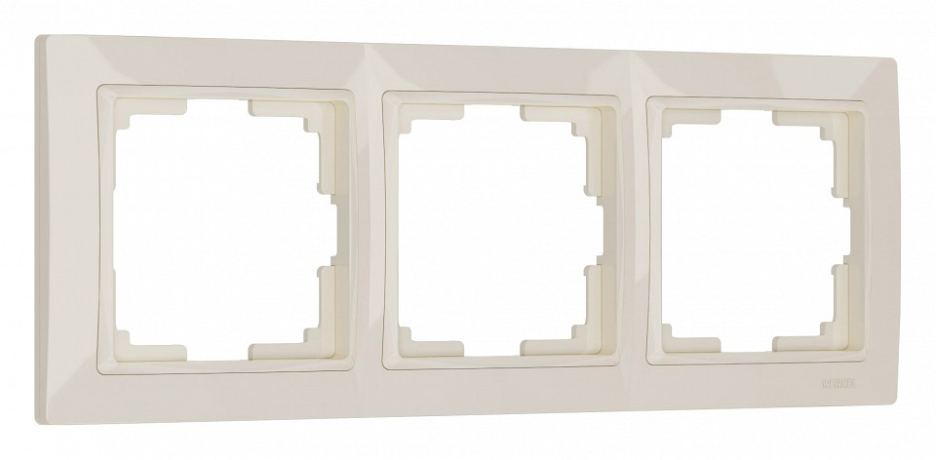 Рамка на 3 поста Werkel Snabb Basic (слоновая кость) W0032003