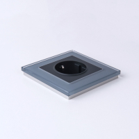 Рамка на 1 пост (серый,стекло) Werkel W0011115