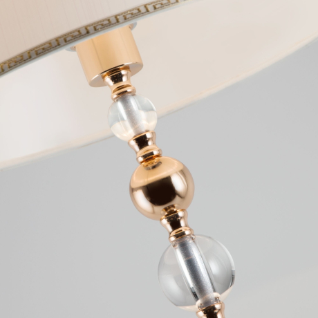 Классический торшер с абажуром Eurosvet 01072/1 золото a045214 