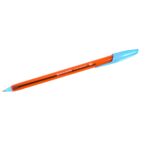 Нарушена упаковка!  <795658> Ручки шариковые BRAUBERG X-30 ORANGE, КОМПЛЕКТ 12 шт., СИНИЕ, пишущий узел 1 мм, линия письма 0,5 мм, 144334