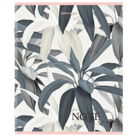 Нарушена упаковка!  <603773> Тетрадь А5 96 л. BRAUBERG скоба, клетка, обложка картон, "Bloom" (микс в спайке), 404438 (404438)