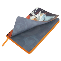 Нарушена упаковка! <319020> Ежедневник недатированный А5 (138х213 мм), BRAUBERG VISTA, под кожу, гибкий, 136 л., "Rose flower", 112016 (112016)