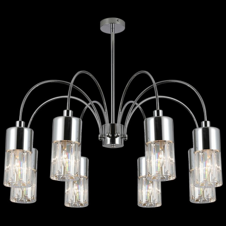 Люстра на штанге ILLUMICO  IL0113-8C-79 CR 