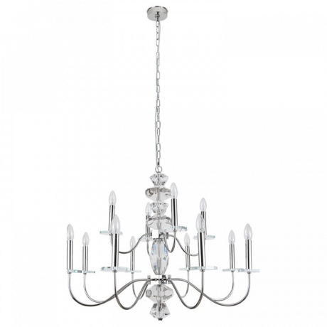 Подвесная люстра Newport VANESSA 3878+4/С nickel 
