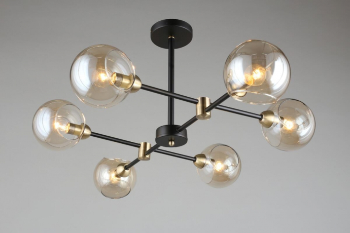 Люстра с поддержкой Маруси На штанге Omnilux OML-94207-06-M 