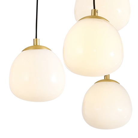 Потолочная люстра с ламочками, комплект от Lustrof. №384977-617022 