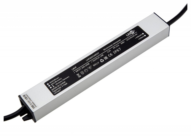 Блок питания Donel DN8HF DNHF60V24IP67Slim