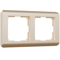 Рамка на 2 поста (шампань) Werkel W0022111