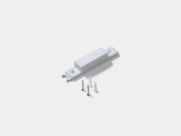 Токопровод центральный SWG PRO SLIM CN-SLIM-WH-PW