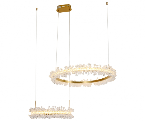 Подвесной светодиодный светильник с пультом ДУ Kink Light Лаура 08245,36PA 