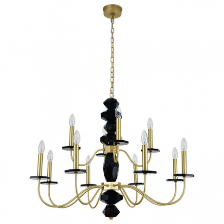 Подвесная люстра Newport VANESSA 3878+4/С brass 