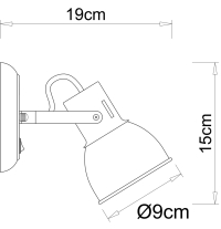 Спот с лампочками. Комплект от Lustrof. №444894-616624