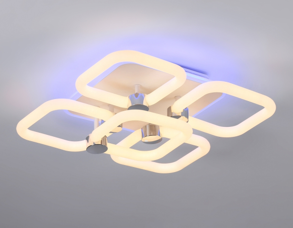 Потолочная диммируемая люстра с пульто ДУ Ambrella light ACRYLICA FA3861 