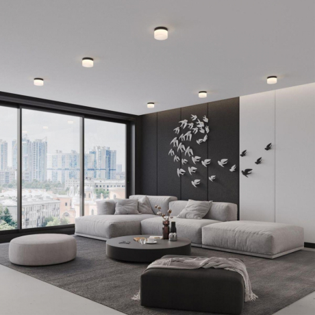 Потолочный светодиодный светильник Novotech Over Aura 359445 