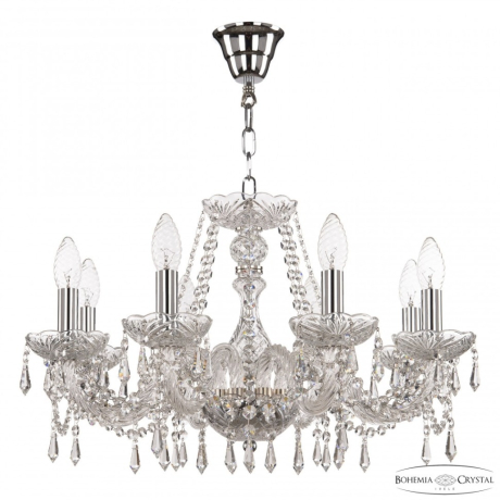 Подвесная люстра Bohemia Ivele Crystal 104 104/8/195 Ni 