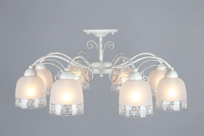 Люстра потолочная с лампочками Omnilux OML-54907-08+Lamps 