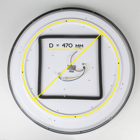 Светодиодная люстра с поддержкой ''Алиса'' и пультом ДУ Citilux Старлайт Смарт CL703A100G 