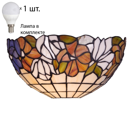 Настенный светильник с лампочкой Velante 813-801-01+Lamps E27 