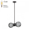 Подвесной светильник Odeon Elica с лампочками 5417/2+Lamps E14 Свеча 