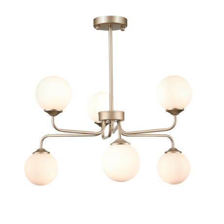 Люстра подвесная с Led лампочками в комплекте Evoluce SLE106203-06+Lamps 