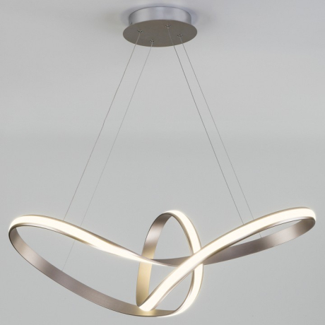 Подвесной светильник Eurosvet Kink 90174/1 сатин-никель 