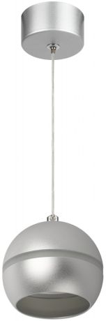Подвесной светильник Эра PL21 SL GX53 серебро (Б0058505) 