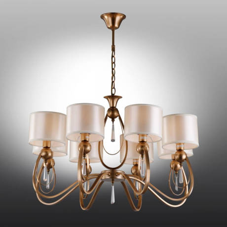 Люстра подвесная с лампочками Omnilux OML-63813-08+Lamps 