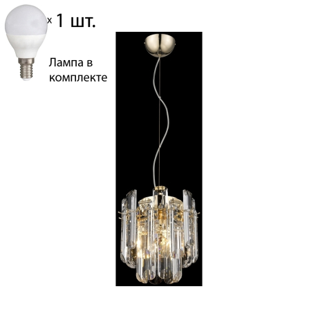 Подвесной светильник с лампочкой Wertmark WE107.01.303+Lamps 