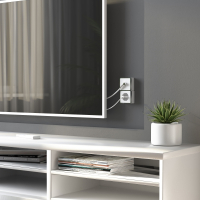 Нарушена упаковка! <90710> Розетка с заземлением Gallant (белая) Werkel W5071001