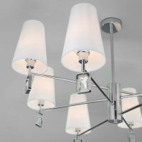 Люстра на штанге Eurosvet Milazzo 60137/8 хром (a060126)