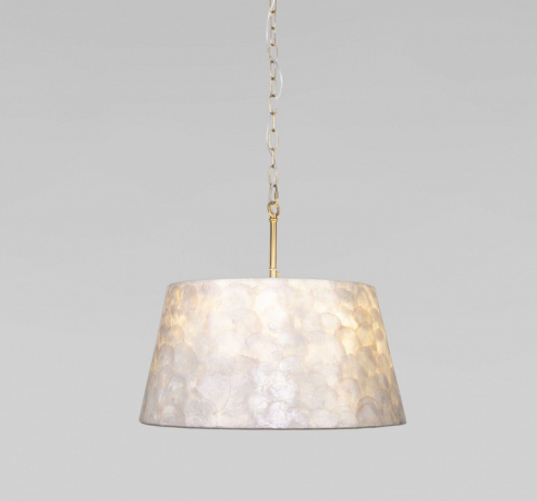 Подвесная люстра Eurosvet 101013/5 латунь/перламутр Smart