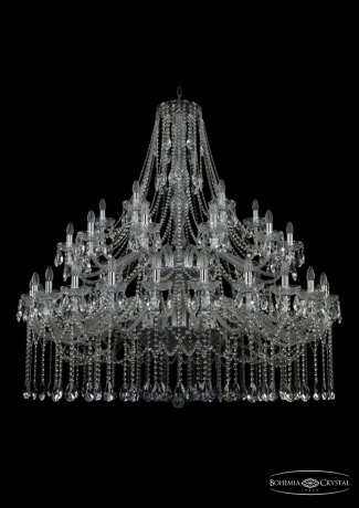 1413/24+12+6/530/2d/Ni Подвесная люстра Bohemia Ivele Crystal 