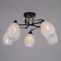 Потолочная люстра с лампочками DeMarkt 680012105+Lamps