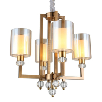 Люстра подвесная с лампочками Omnilux OML-80003-04+Lamps