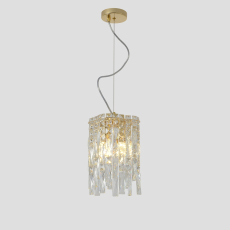 Светильник подвесной Crystal Lux ABRIL SP2 GOLD 